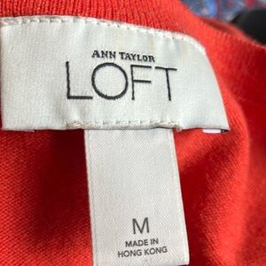 Ann Taylor LOFT Red Sweater